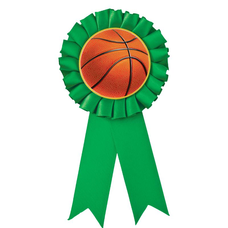 GREEN MYLAR ROSETTES