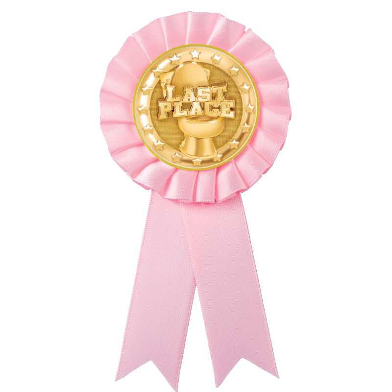 PINK MYLAR ROSETTES