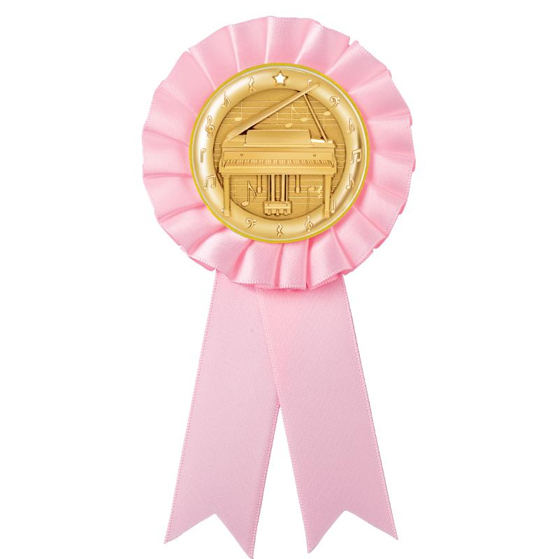 PINK MYLAR ROSETTES