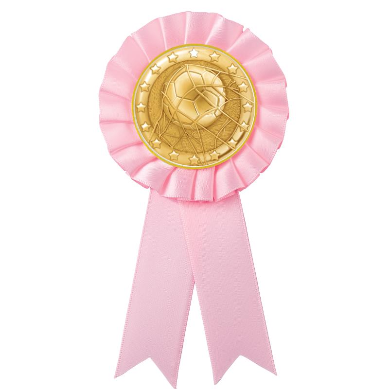 PINK MYLAR ROSETTES