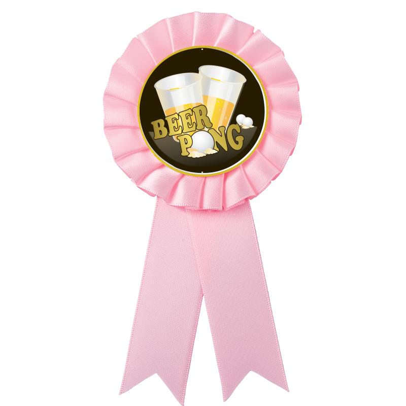 PINK MYLAR ROSETTES