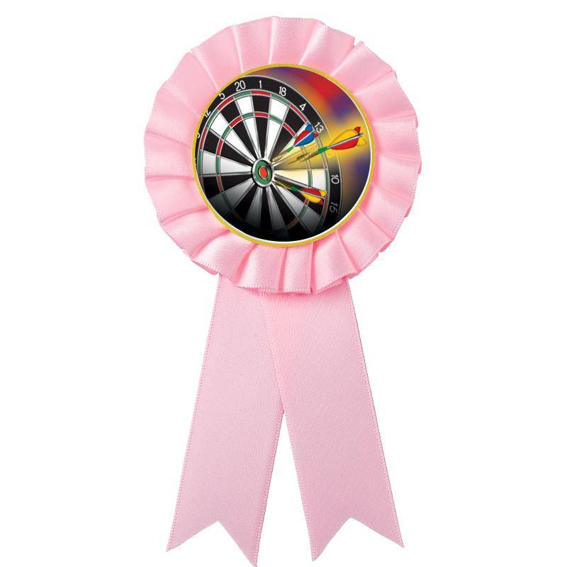 PINK MYLAR ROSETTES