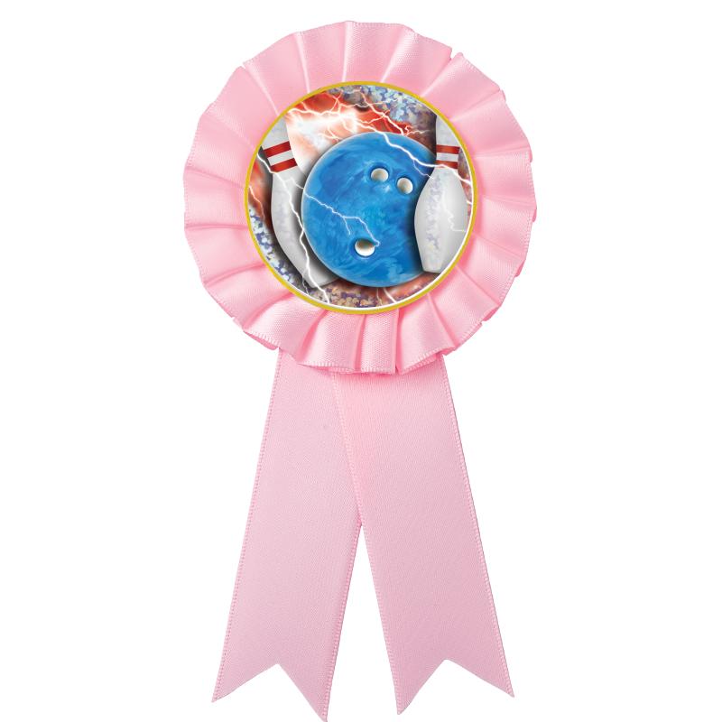 PINK MYLAR ROSETTES