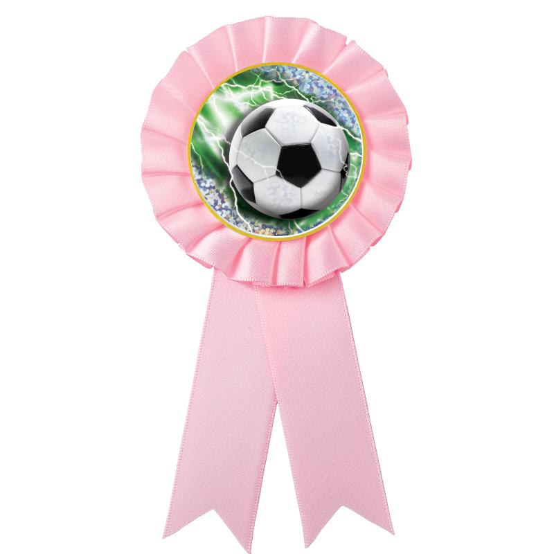 PINK MYLAR ROSETTES