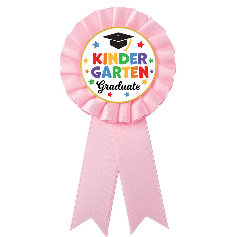 PINK MYLAR ROSETTES