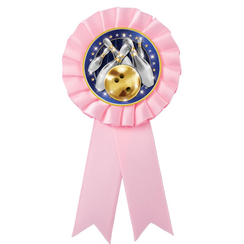 PINK MYLAR ROSETTES