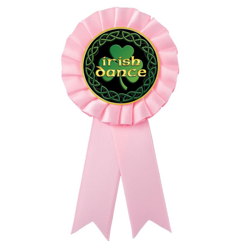 PINK MYLAR ROSETTES
