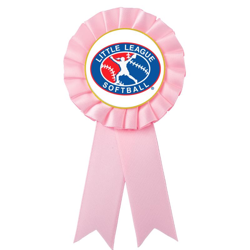PINK MYLAR ROSETTES