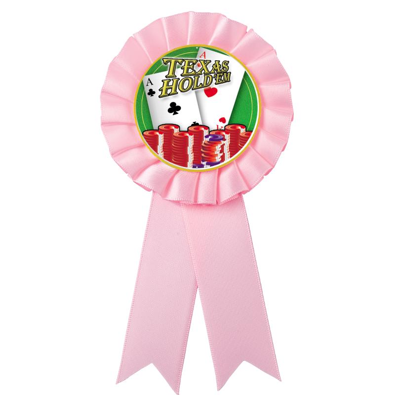 PINK MYLAR ROSETTES