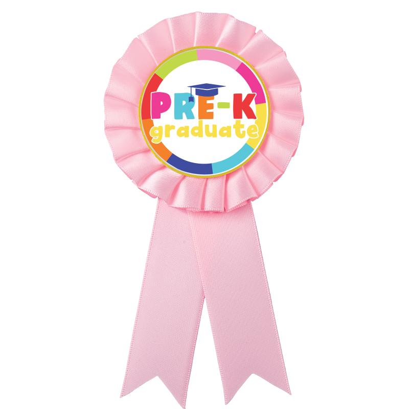 PINK MYLAR ROSETTES