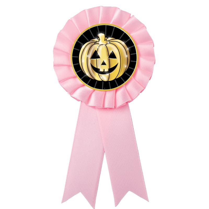 PINK MYLAR ROSETTES