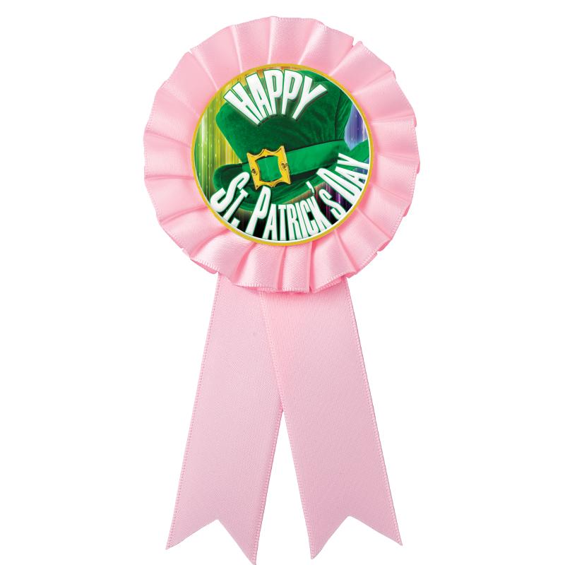 PINK MYLAR ROSETTES
