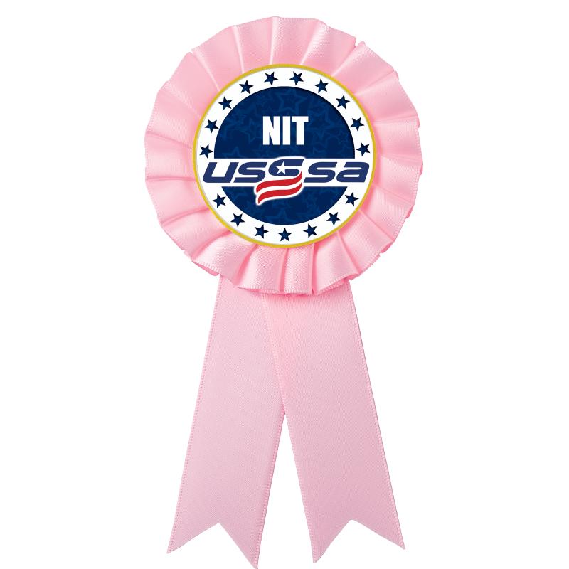 PINK MYLAR ROSETTES