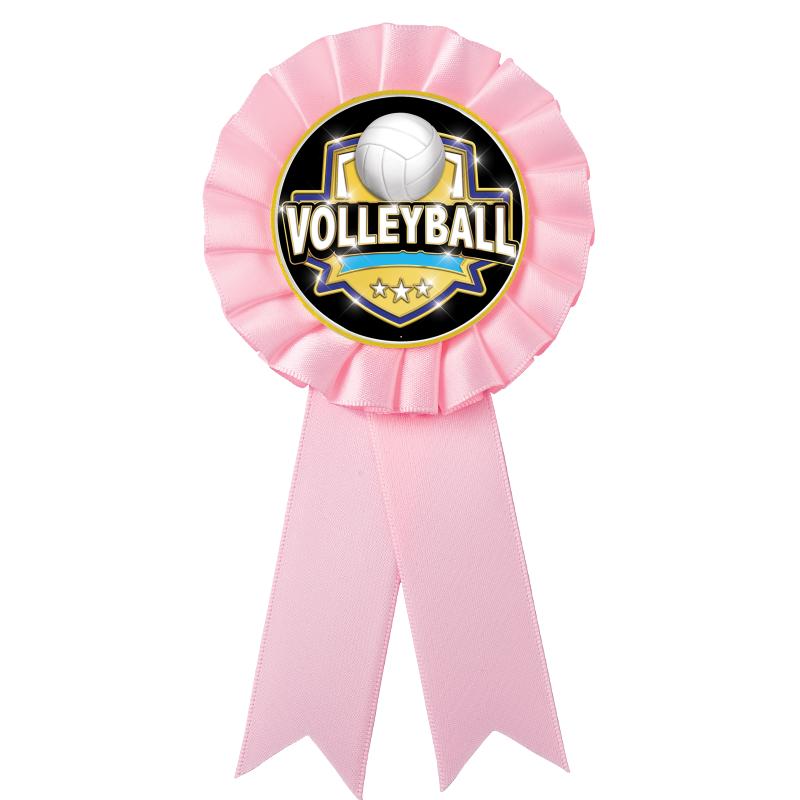 PINK MYLAR ROSETTES