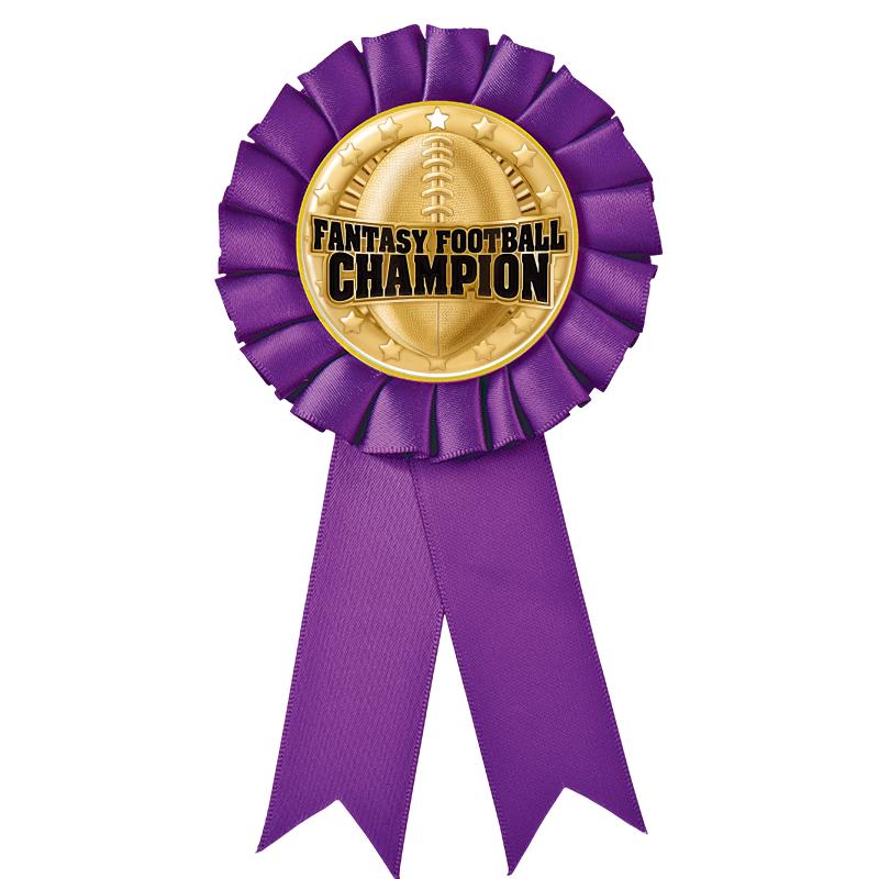 PURPLE MYLAR ROSETTES