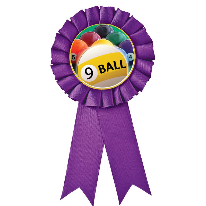 PURPLE MYLAR ROSETTES