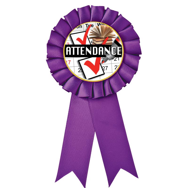 PURPLE MYLAR ROSETTES