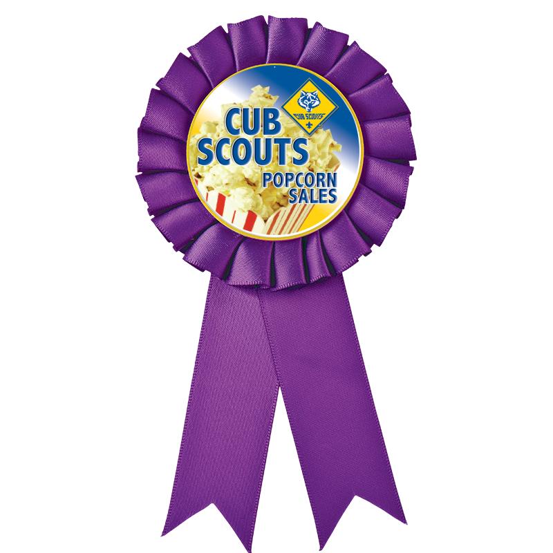 PURPLE MYLAR ROSETTES