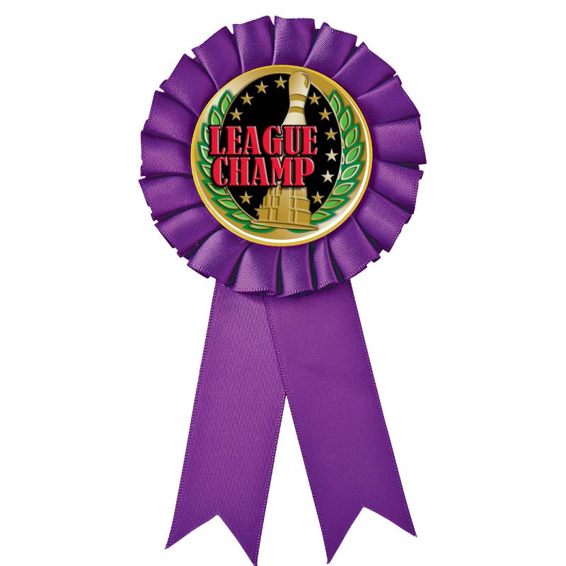 PURPLE MYLAR ROSETTES