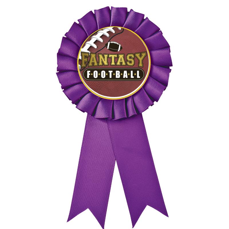 PURPLE MYLAR ROSETTES