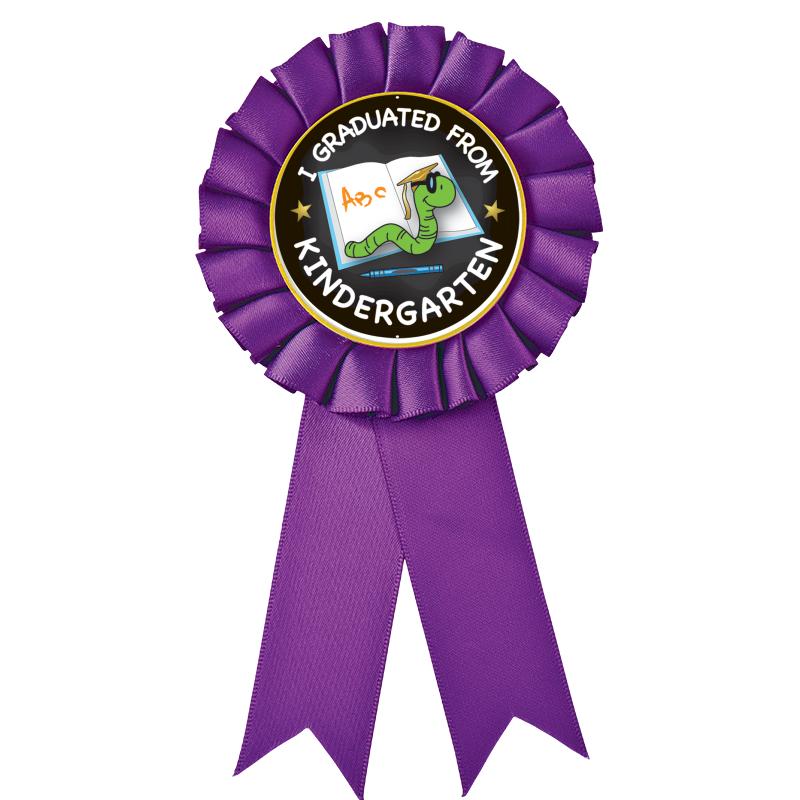 PURPLE MYLAR ROSETTES