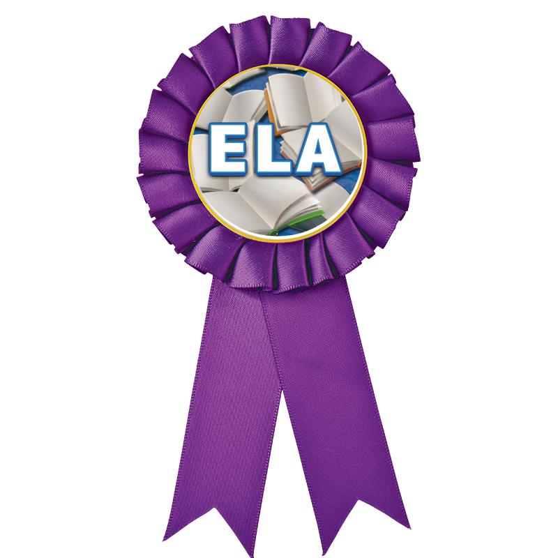 PURPLE MYLAR ROSETTES