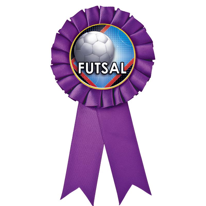 PURPLE MYLAR ROSETTES