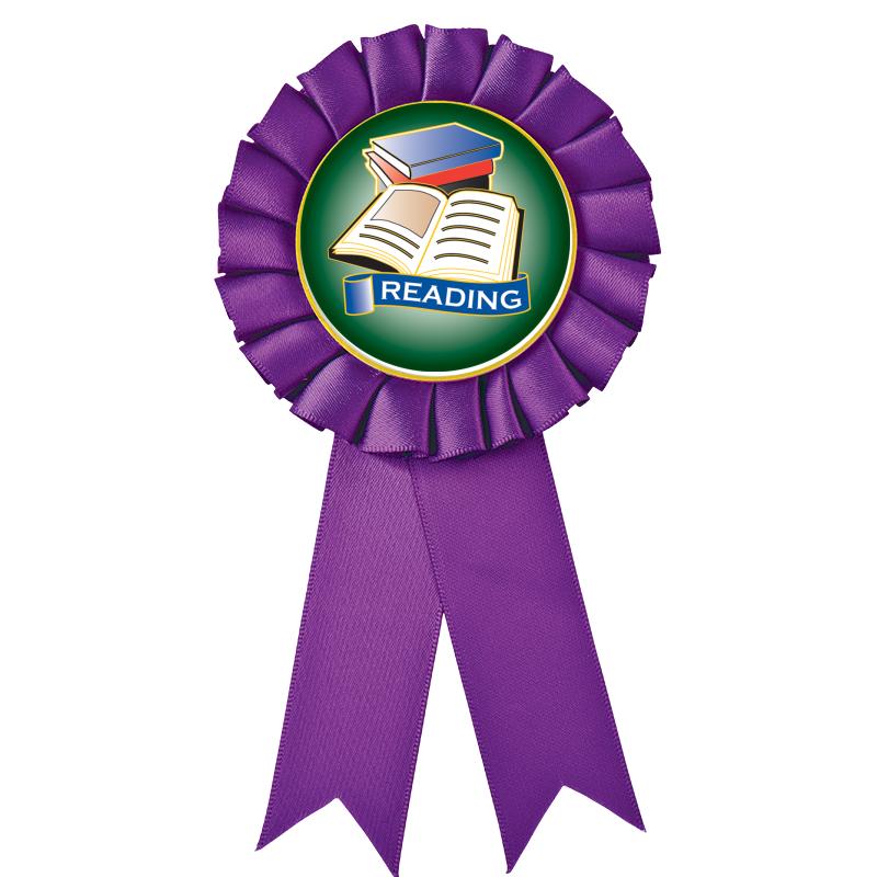 PURPLE MYLAR ROSETTES