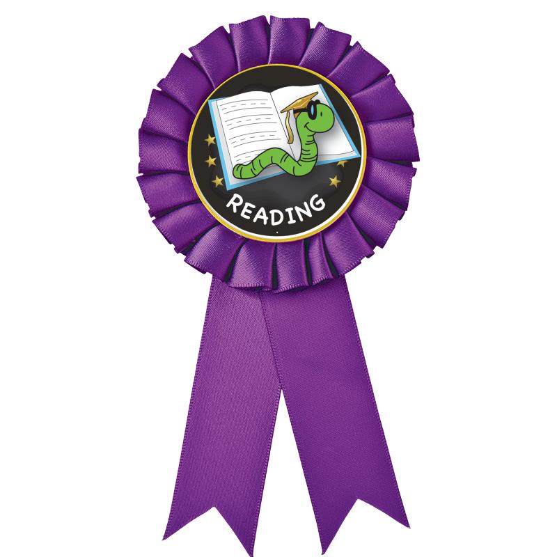 PURPLE MYLAR ROSETTES