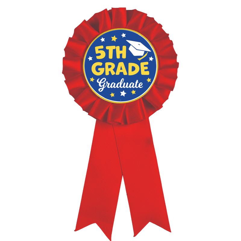 RED MYLAR ROSETTES