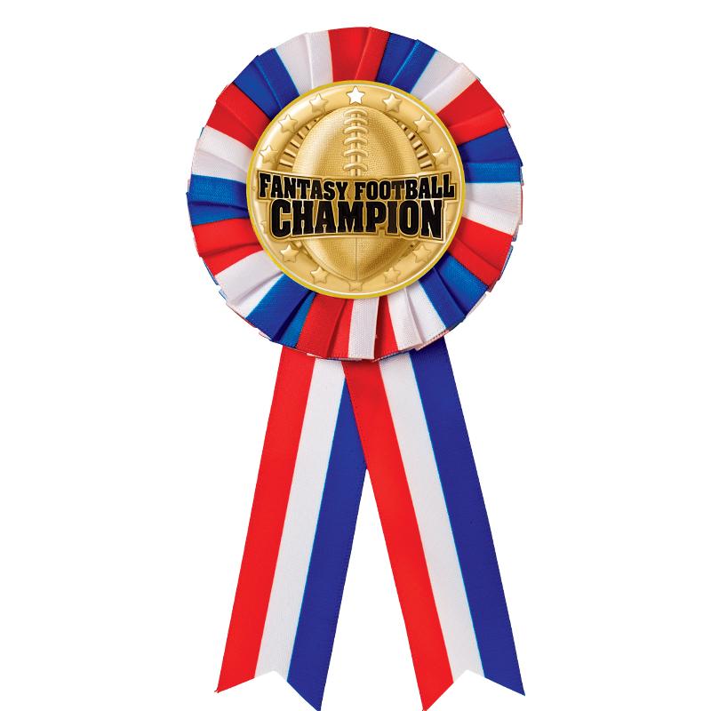 RED/WHITE/BLUE MYLAR ROSETTES