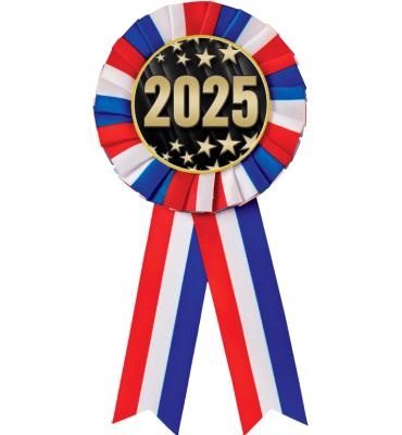 Red, White, & Blue Rosette Ribbon