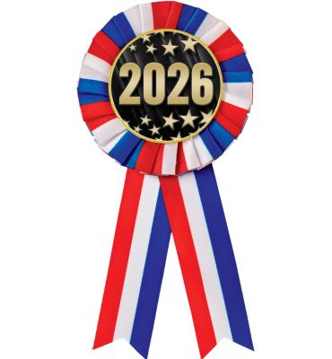 Red/White/Blue Rosette Ribbon