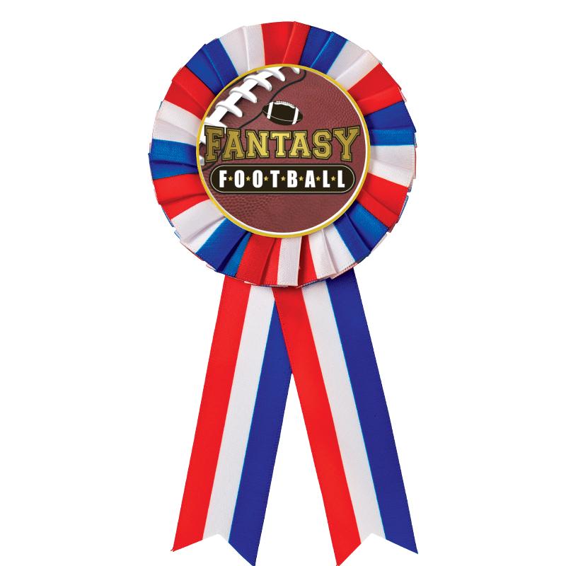 RED/WHITE/BLUE MYLAR ROSETTES