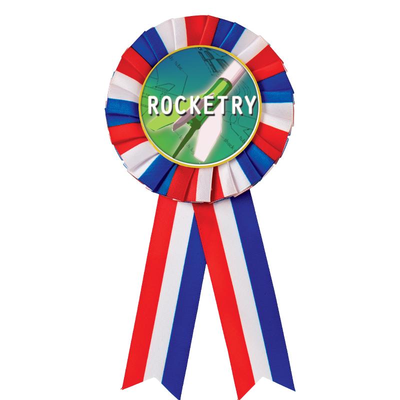 RED/WHITE/BLUE MYLAR ROSETTES