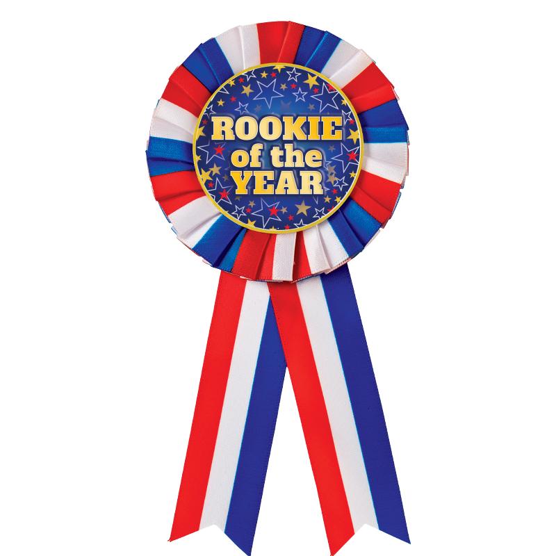 RED/WHITE/BLUE MYLAR ROSETTES
