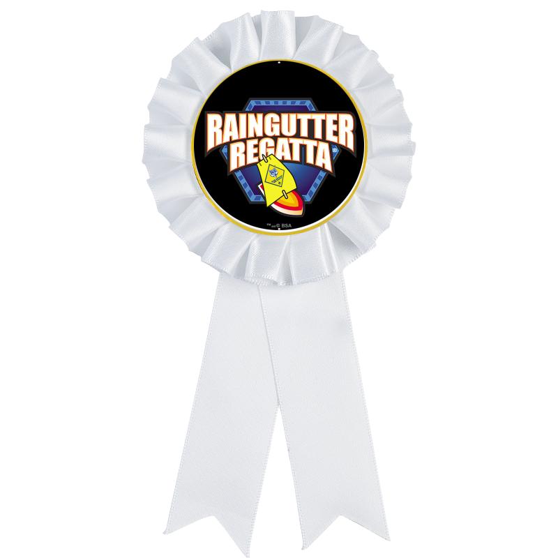 WHITE MYLAR ROSETTES