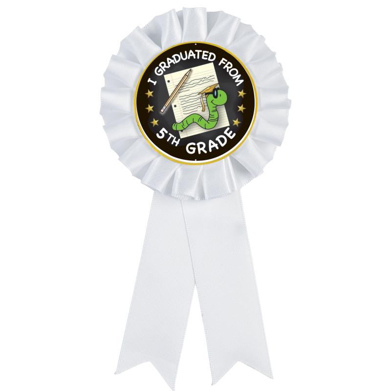 WHITE MYLAR ROSETTES