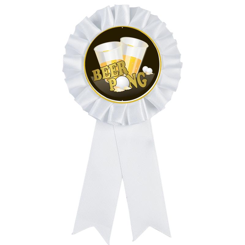 WHITE MYLAR ROSETTES