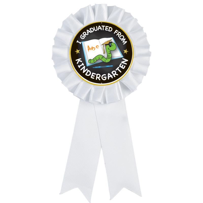 WHITE MYLAR ROSETTES