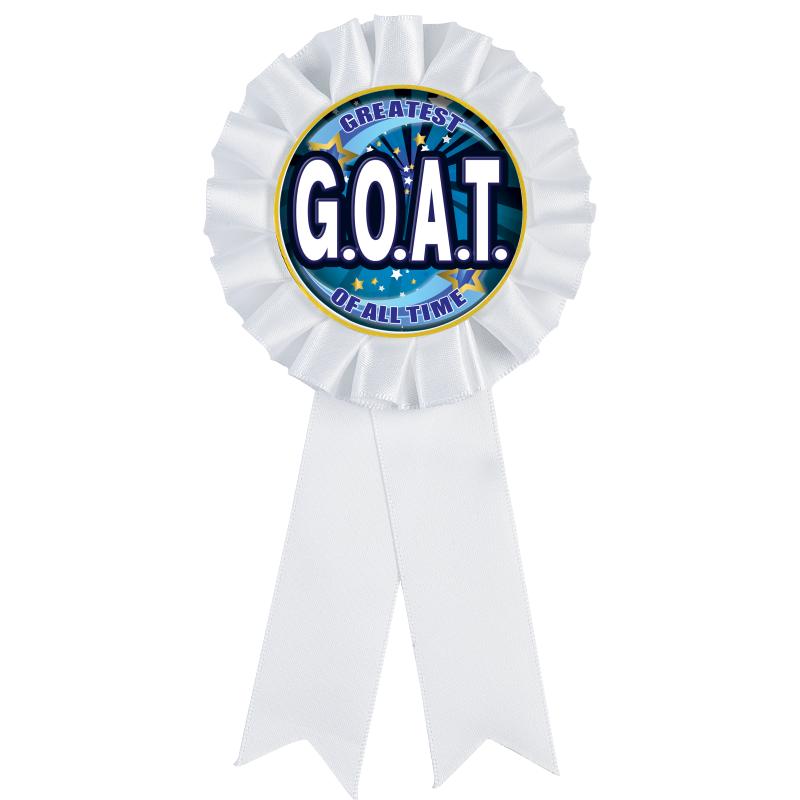 WHITE MYLAR ROSETTES