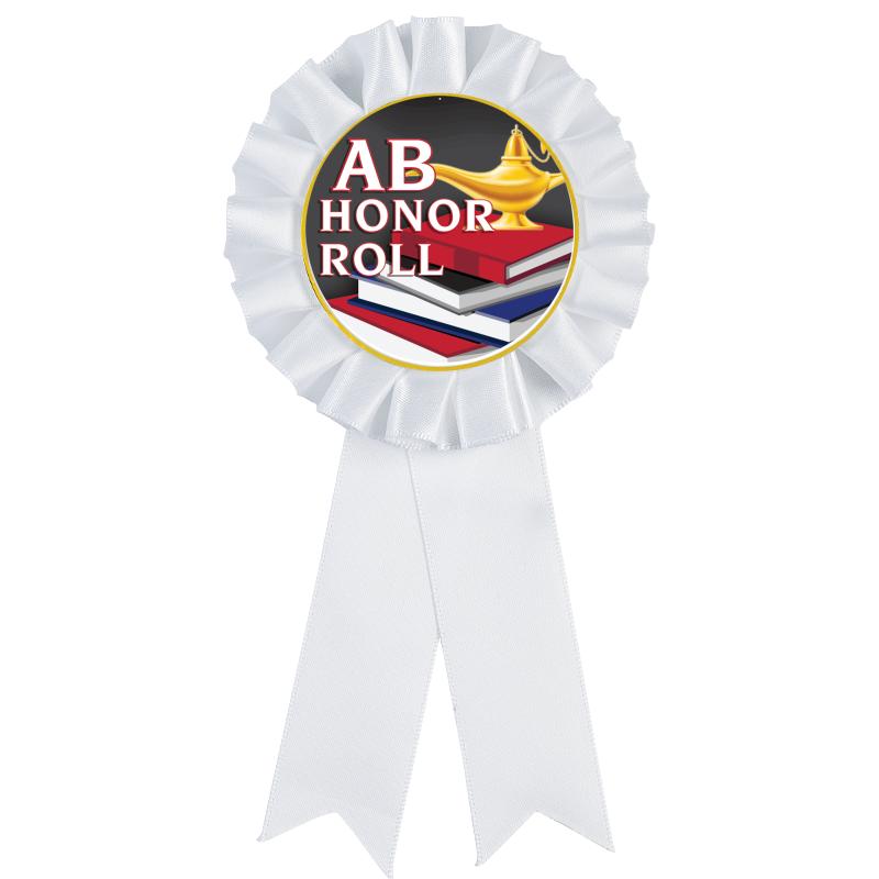 WHITE MYLAR ROSETTES