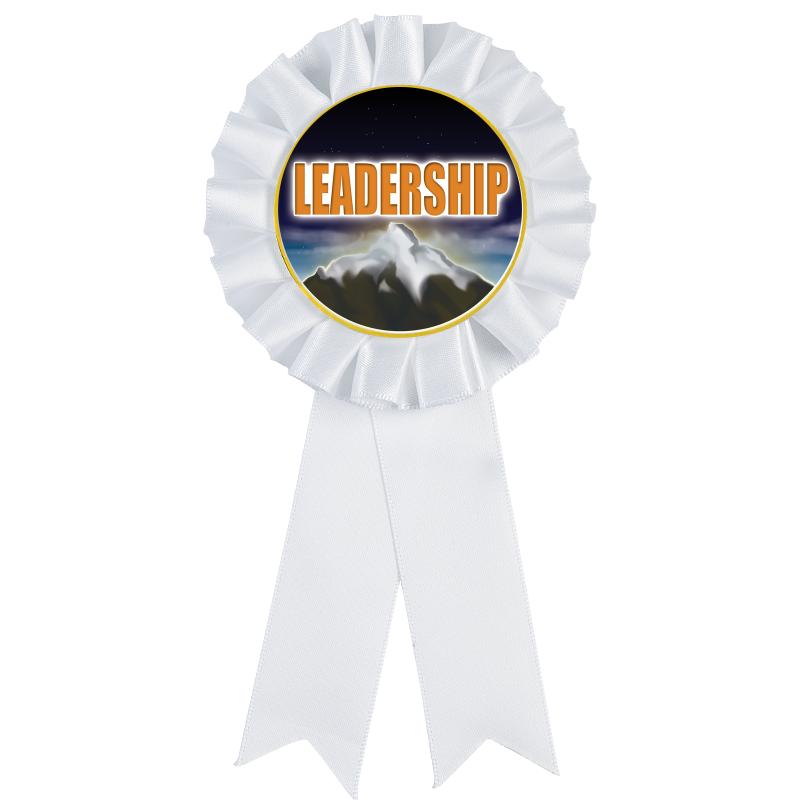 WHITE MYLAR ROSETTES