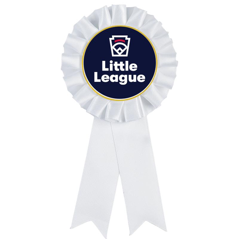 WHITE MYLAR ROSETTES