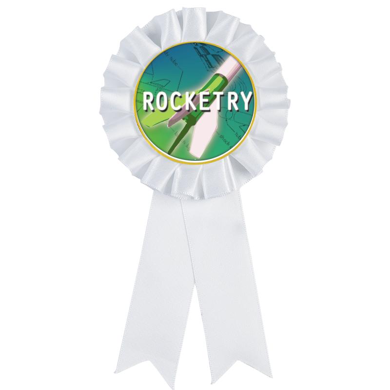 WHITE MYLAR ROSETTES