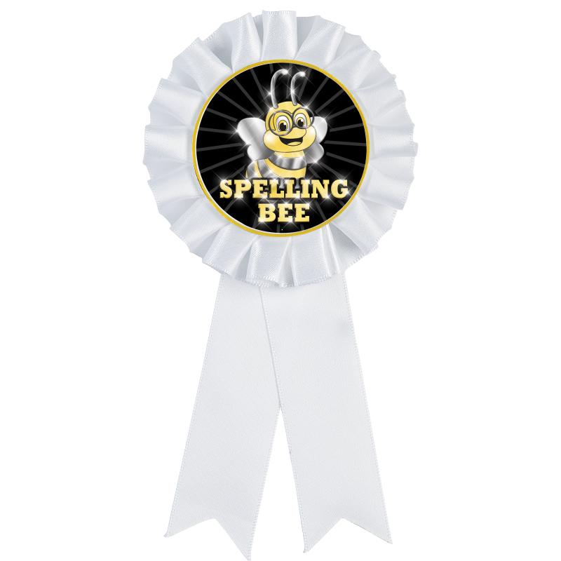 WHITE MYLAR ROSETTES