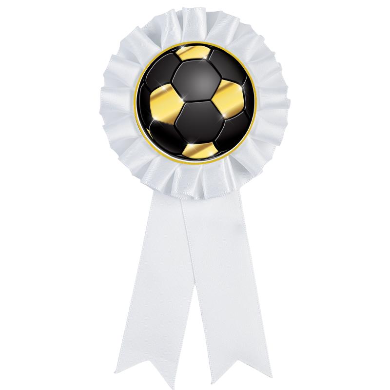 WHITE MYLAR ROSETTES