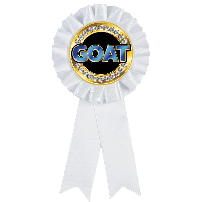 WHITE MYLAR ROSETTES
