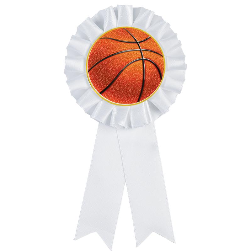 WHITE MYLAR ROSETTES