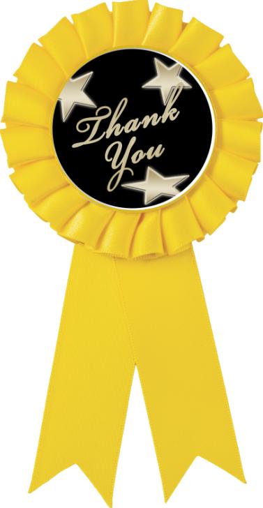 Thank you ribbon sale